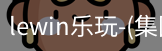 LEWIN乐玩